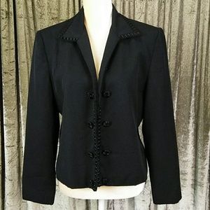 📏 Henry Lee Petites Vintage Black Blazer